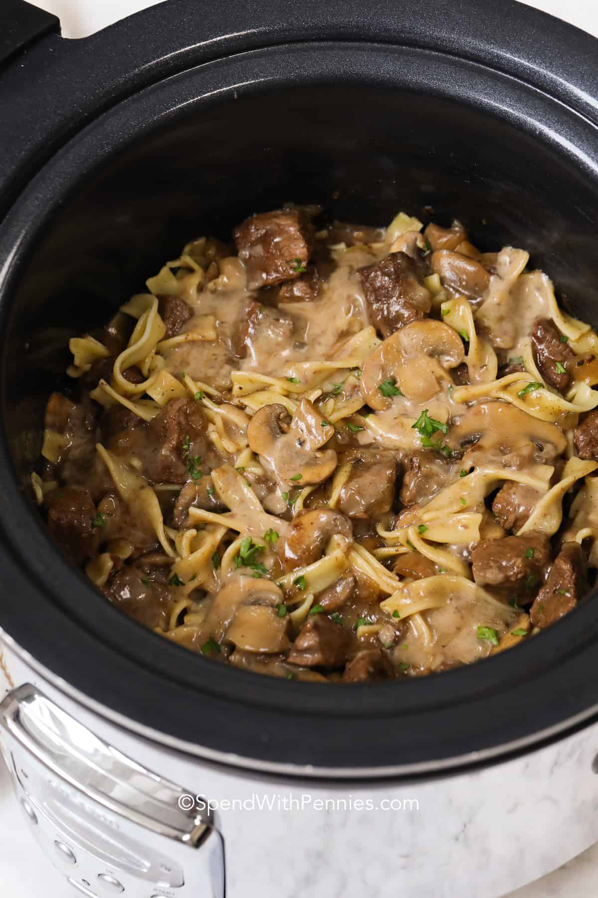 Crock Pot Beef Stroganoff: Make-Ahead Slow Cooker Dinner