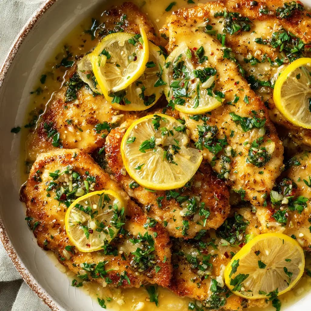 Chicken Francese with Silky Lemon Butter Sauce