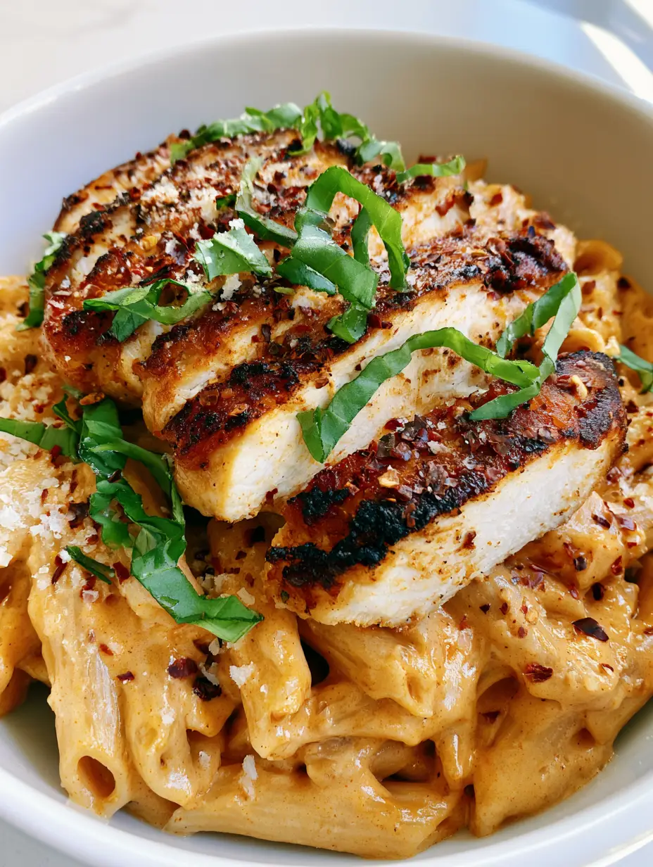 Marry Me Chicken Pasta with Glossy Sun-Dried Tomato Cream Sauce